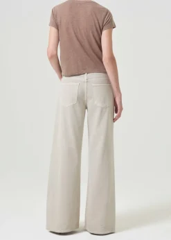 AGOLDE Adine Shrunken Tee In Chai Heather Store