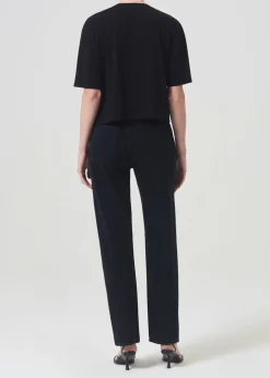 AGOLDE Anya Tee In Black Best Sale