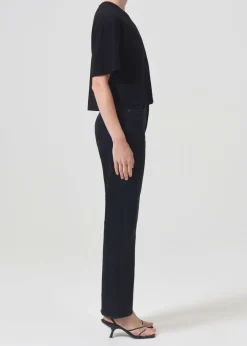 AGOLDE Anya Tee In Black Best Sale