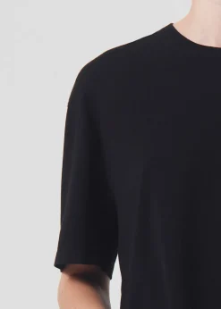AGOLDE Anya Tee In Black Best Sale