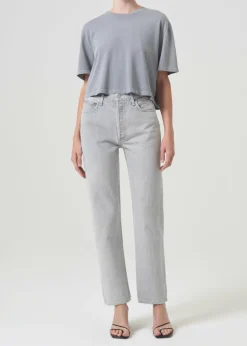 AGOLDE Anya Tee In Shark Shop