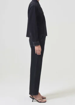 AGOLDE Beck Shirt Jacket In Intense Fashion