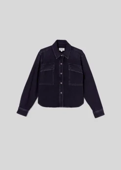 AGOLDE Beck Shirt Jacket In Intense Fashion