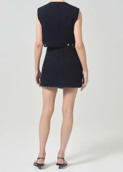 AGOLDE Becker Skirt In Crushed Shop