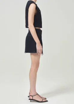 AGOLDE Becker Skirt In Crushed Shop