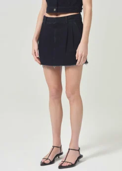 AGOLDE Becker Skirt In Crushed Shop
