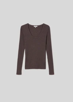 AGOLDE Bernice Tee In Crocodile Online