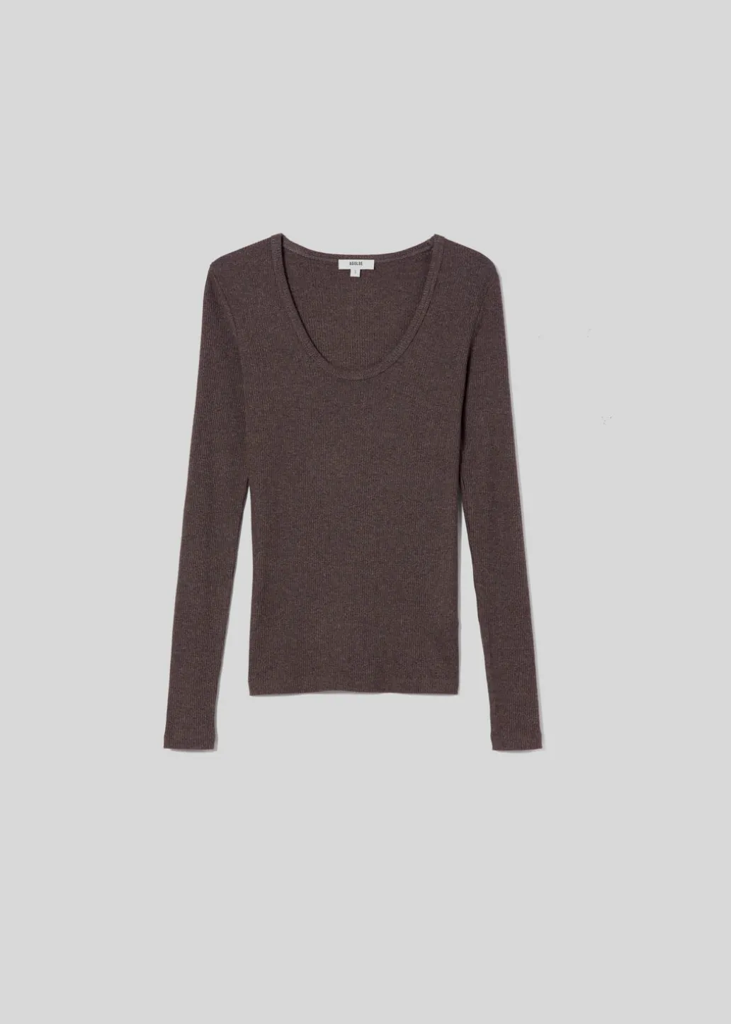 AGOLDE Bernice Tee In Crocodile Online