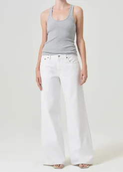 AGOLDE Bianca Tank In Grey Heather Best Sale