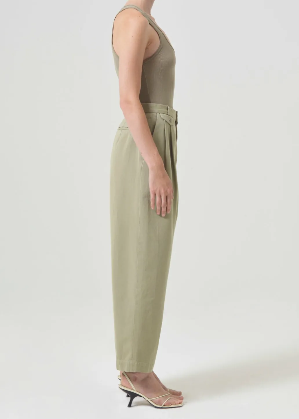 AGOLDE Bianca Tank In Snail Flash Sale
