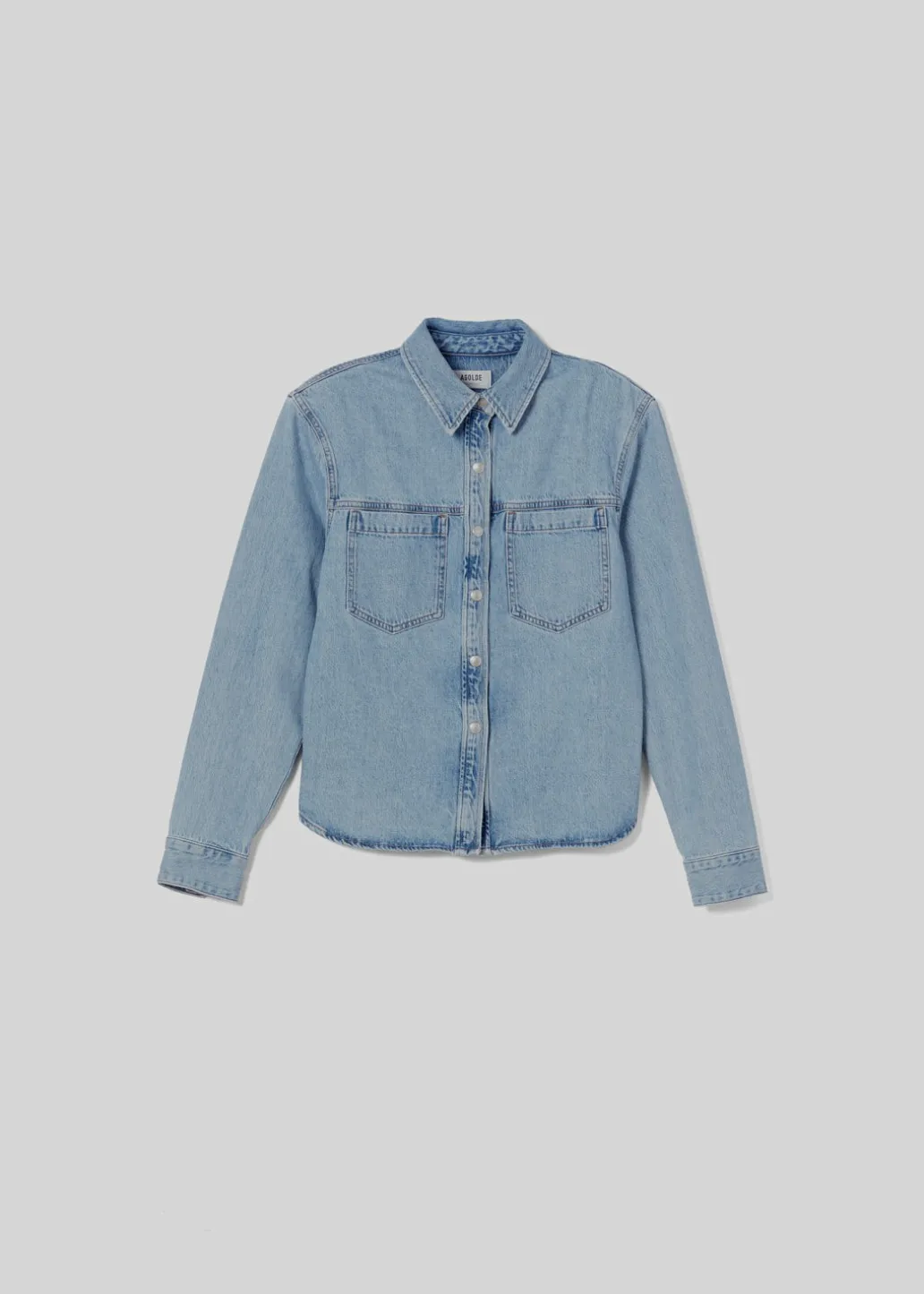 AGOLDE Brigid Shirt In Stir Sale