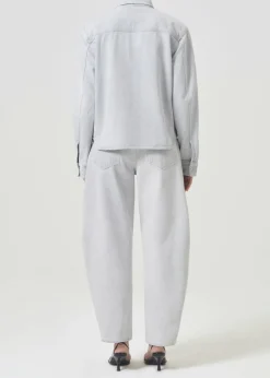AGOLDE Brigid Shirt In Tarnish Outlet