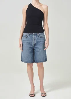 AGOLDE Brita Tank In Black Clearance