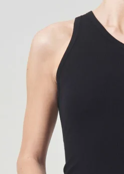 AGOLDE Brita Tank In Black Clearance