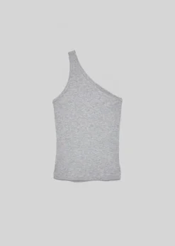 AGOLDE Brita Tank In Grey Heather Clearance