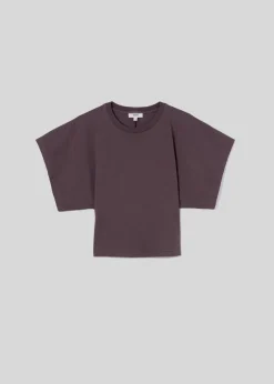 AGOLDE Britt Tee In Tyre Fashion