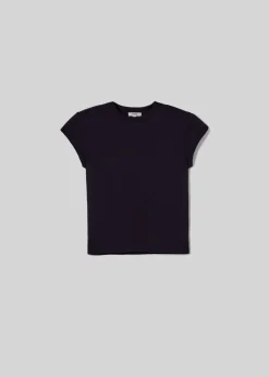 AGOLDE Bryce Shoulder Pad Tee In Black Sale