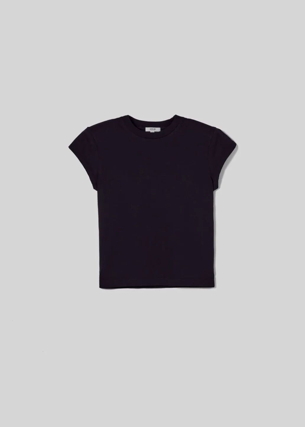 AGOLDE Bryce Shoulder Pad Tee In Black Sale