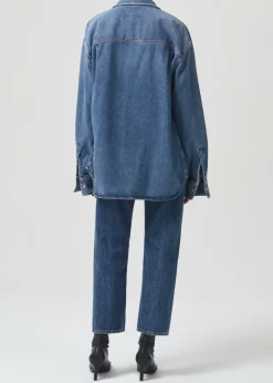 AGOLDE Camryn Shirt In Swing Best Sale