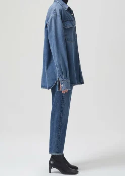 AGOLDE Camryn Shirt In Swing Best Sale