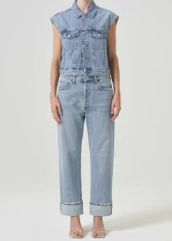 AGOLDE Charli Vest In Immortal Best