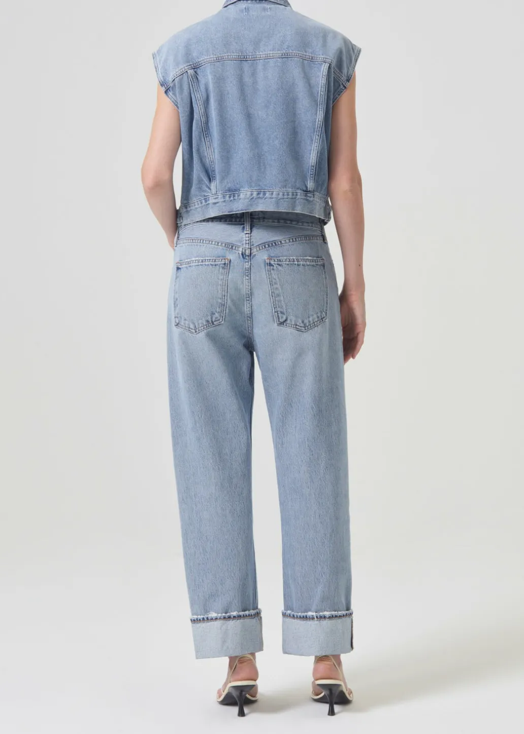 AGOLDE Charli Vest In Immortal Best