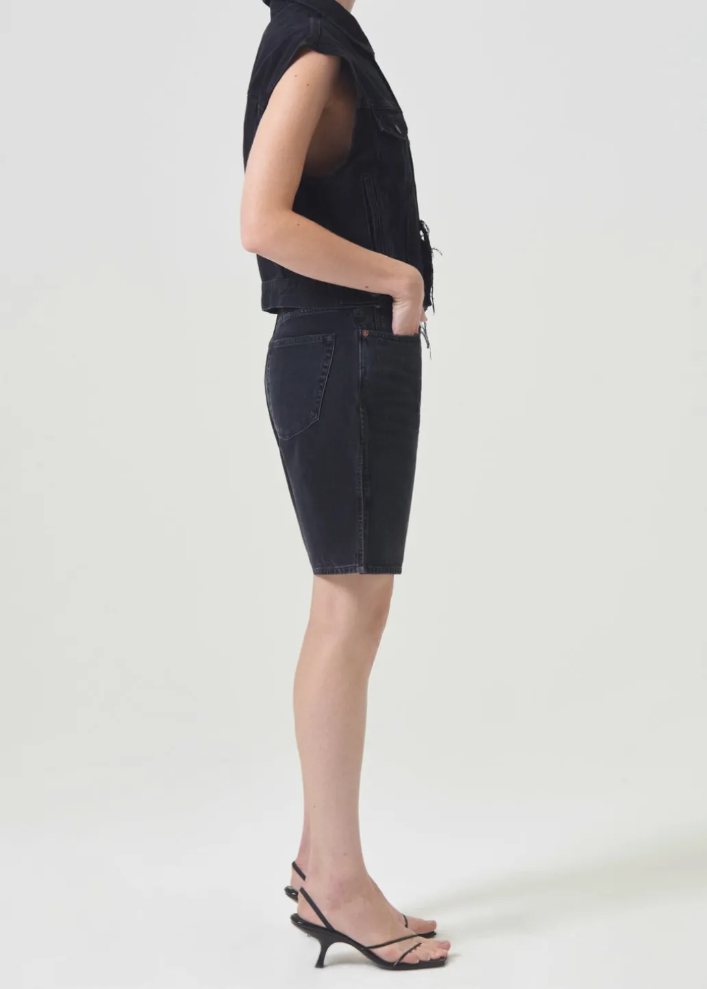 AGOLDE Charli Vest In Jagged Online