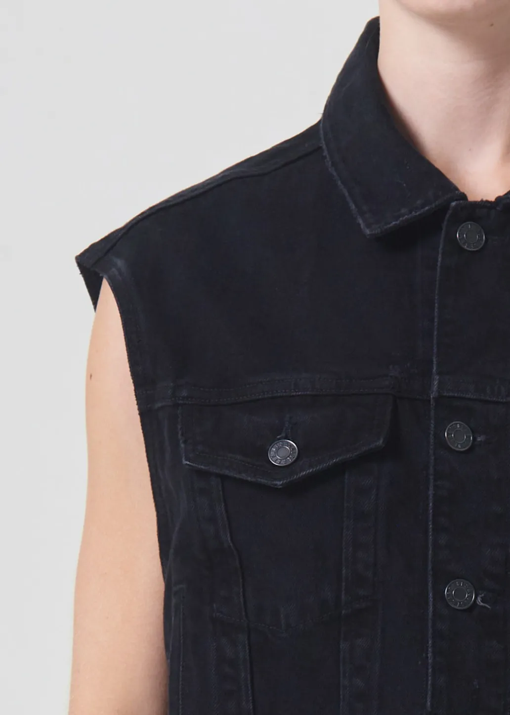 AGOLDE Charli Vest In Jagged Online