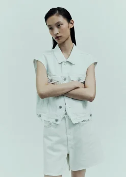 AGOLDE Charli Vest In Polar Online