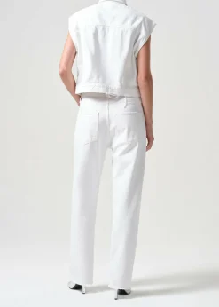 AGOLDE Charli Vest In Polar Online