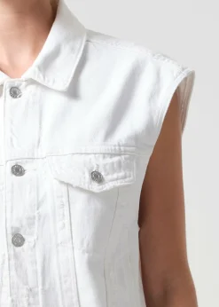 AGOLDE Charli Vest In Polar Online