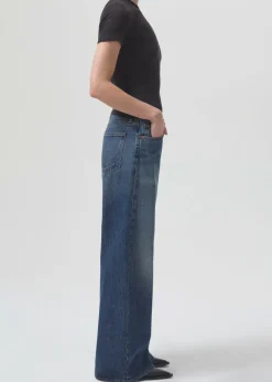 AGOLDE Clara Low Rise Baggy Flare In Noise Best Sale