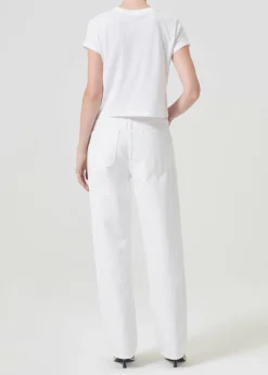 AGOLDE Criss Cross Upsized Jean In Milkshake Discount