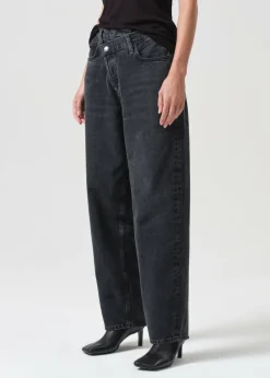 AGOLDE Criss Cross Upsized Jean In Shambles Fashion