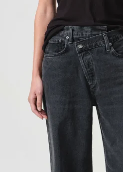 AGOLDE Criss Cross Upsized Jean In Shambles Fashion