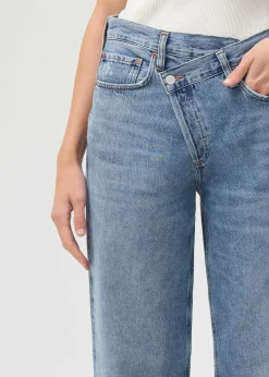 AGOLDE Criss Cross Upsized Jean In Eternal Flash Sale