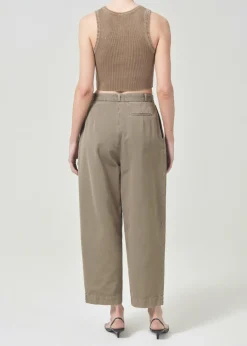 AGOLDE Cropped Poppy Tank In Bamboo Cheap