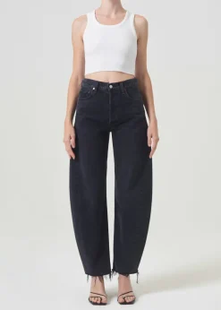AGOLDE Cropped Poppy Tank In White Outlet
