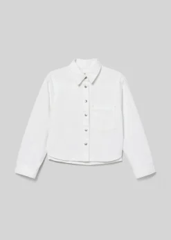 AGOLDE Dagmar Shirt In Milkshake Sale