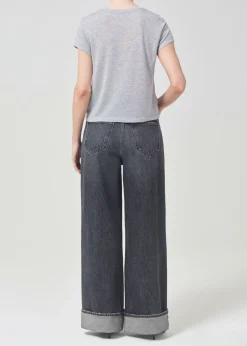 AGOLDE Dame High Rise Wide Leg In Ditch Discount