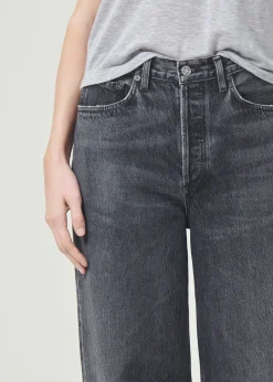 AGOLDE Dame High Rise Wide Leg In Ditch Discount