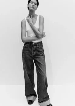 AGOLDE Dame High Rise Wide Leg In Control Discount