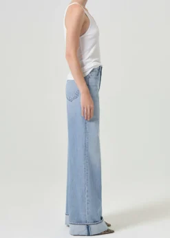 AGOLDE Dame High Rise Wide Leg In Showdown Sale
