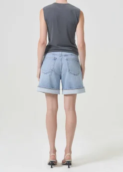 AGOLDE Dame Short In Tension Fashion