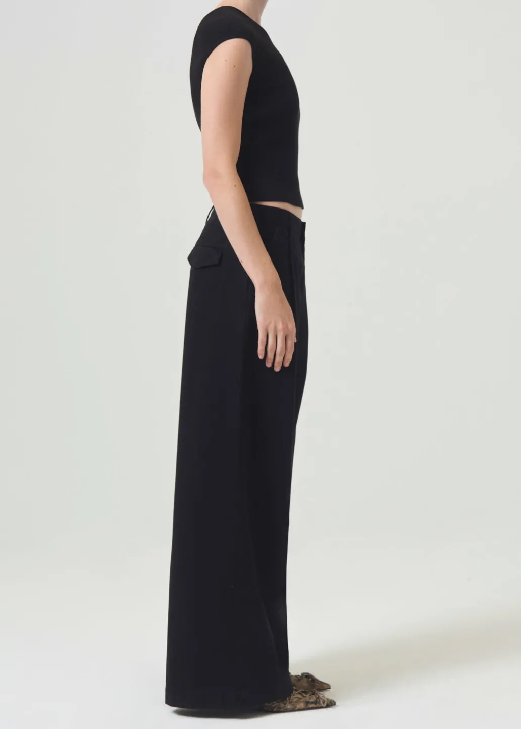 AGOLDE Daryl Pant In Black Cheap