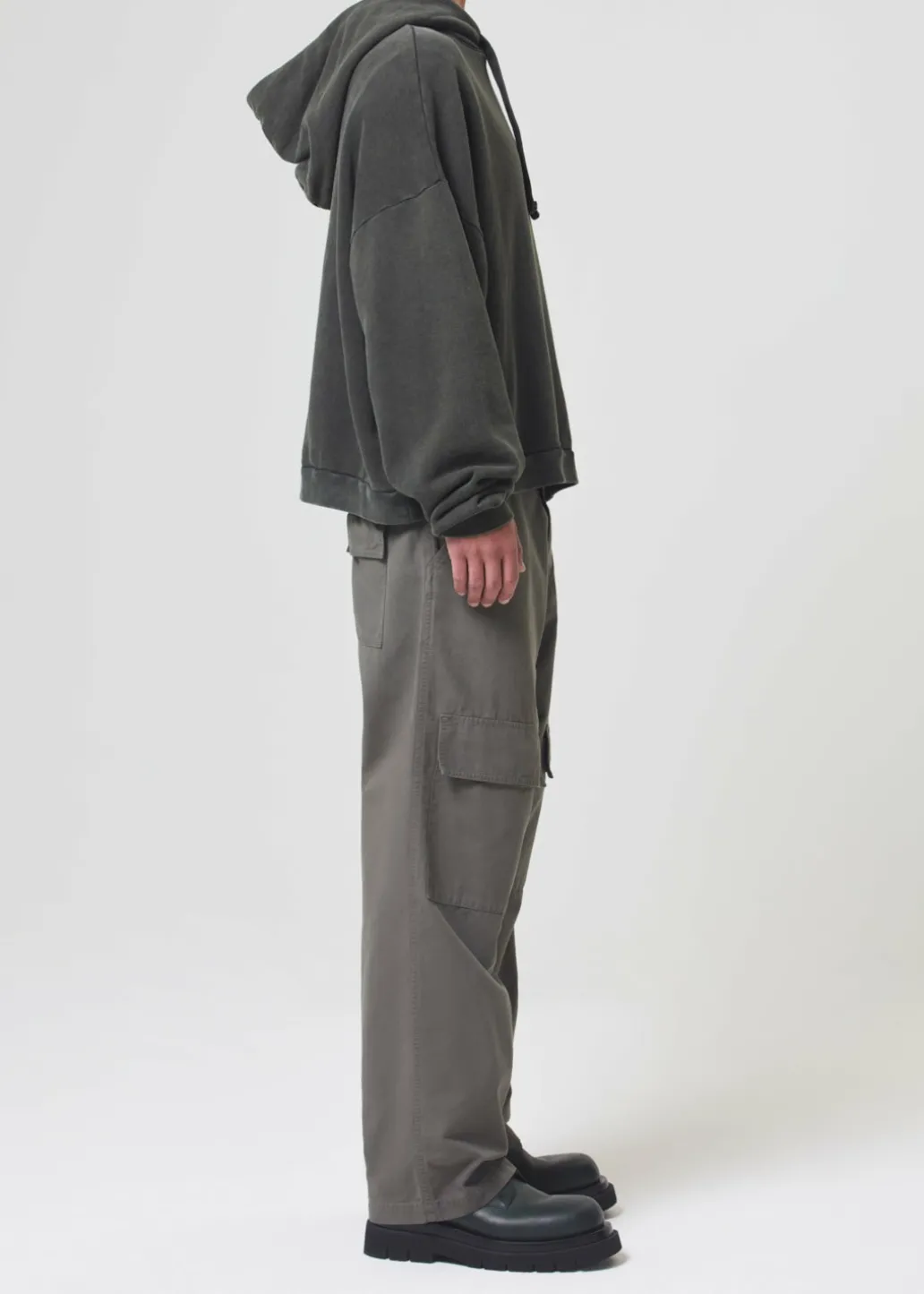 AGOLDE Dayne Hoodie In Fracture Discount