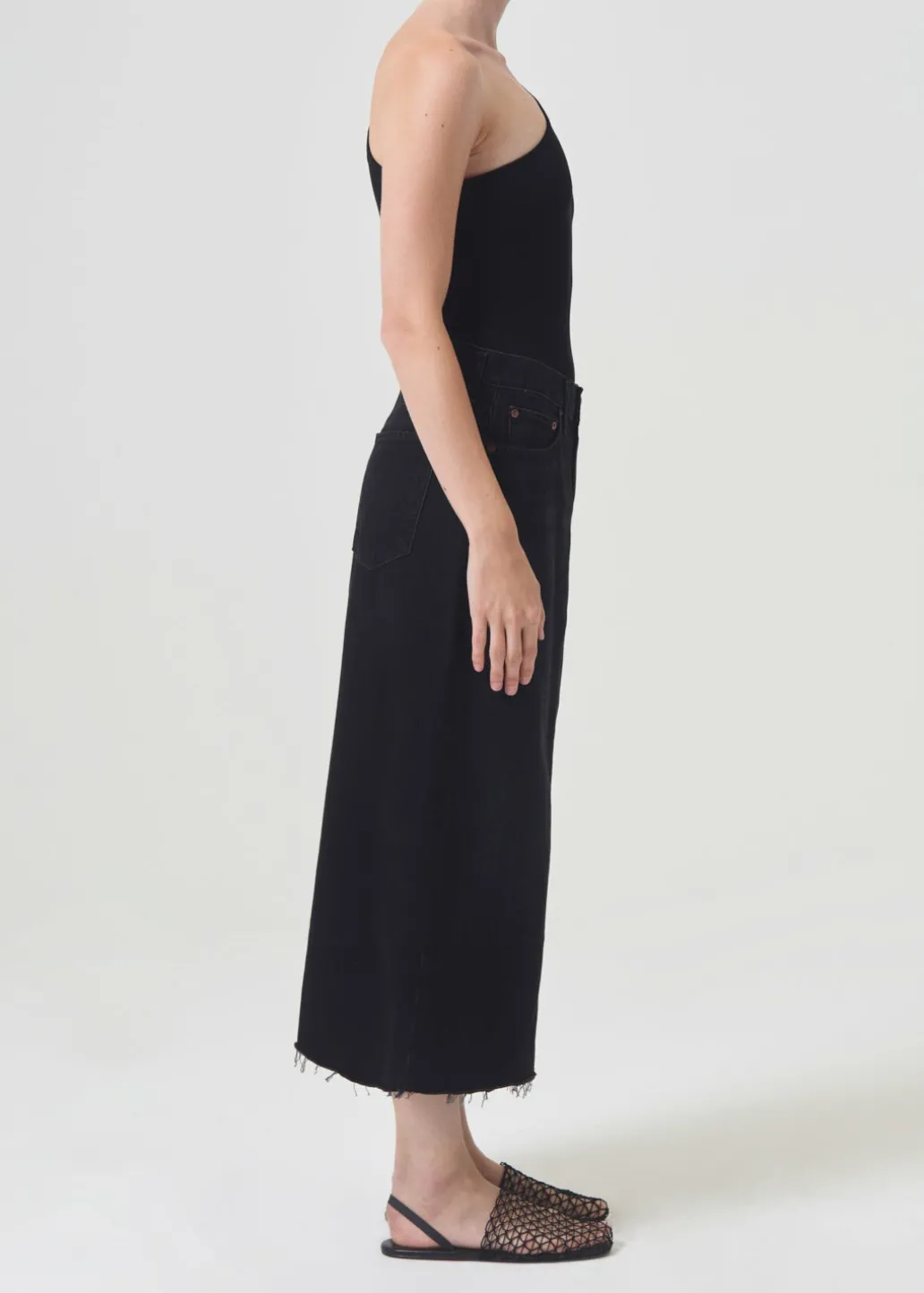 AGOLDE Della Skirt In Despair Discount