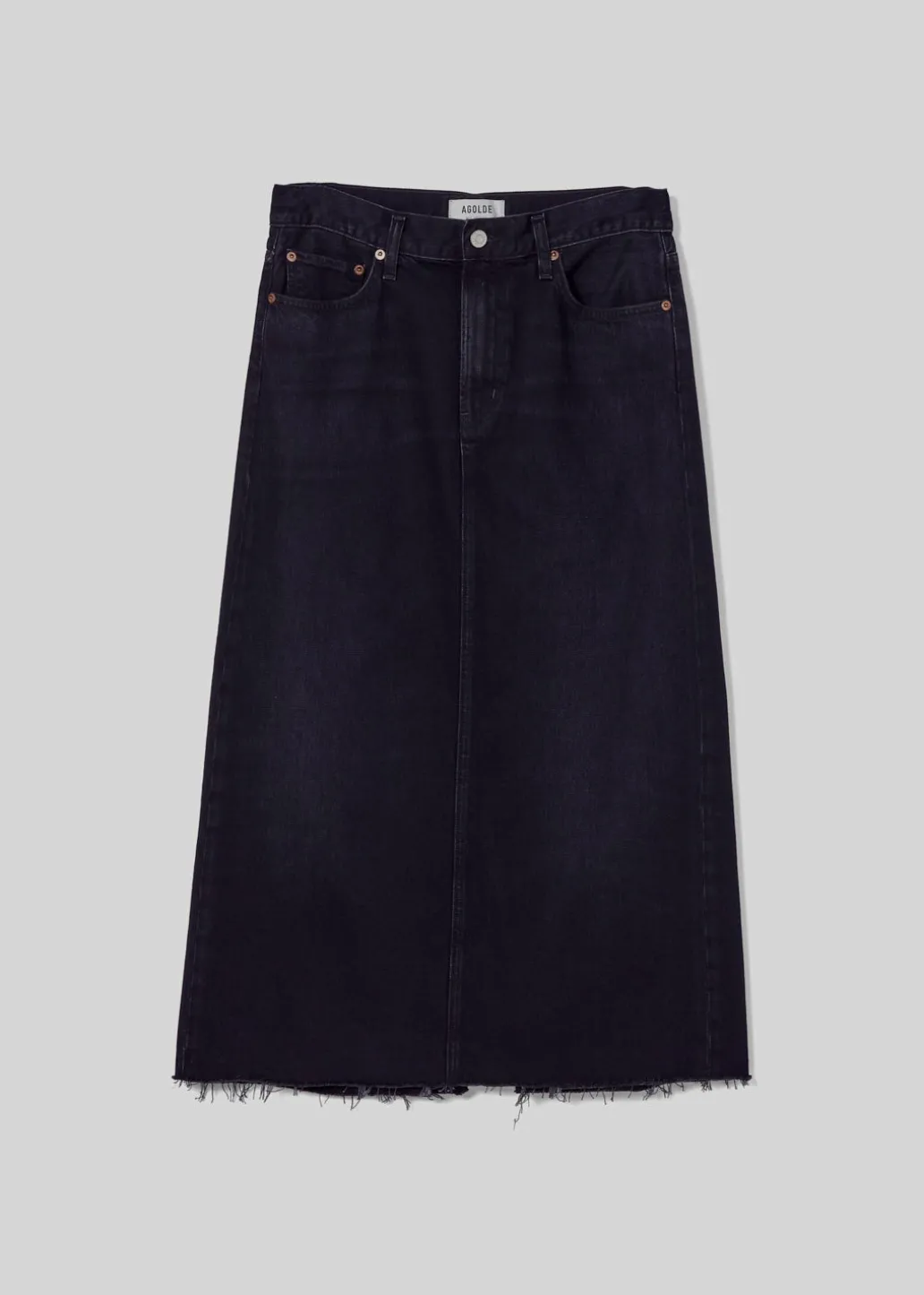 AGOLDE Della Skirt In Despair Discount