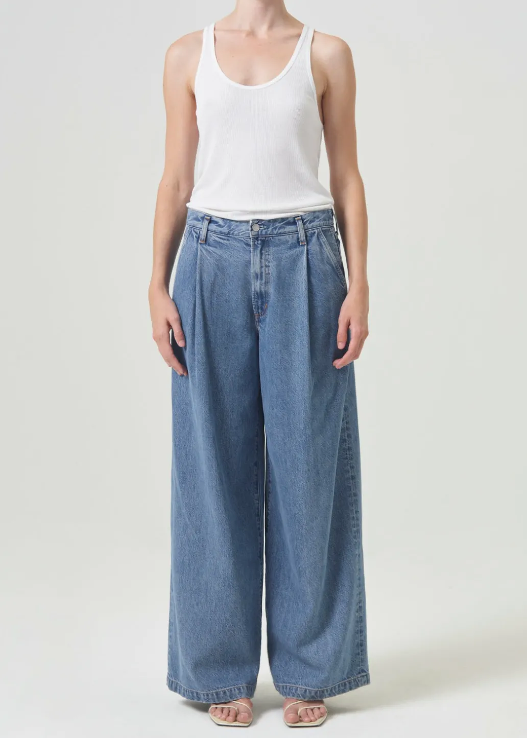 AGOLDE Ellis Trouser In Baffle Hot