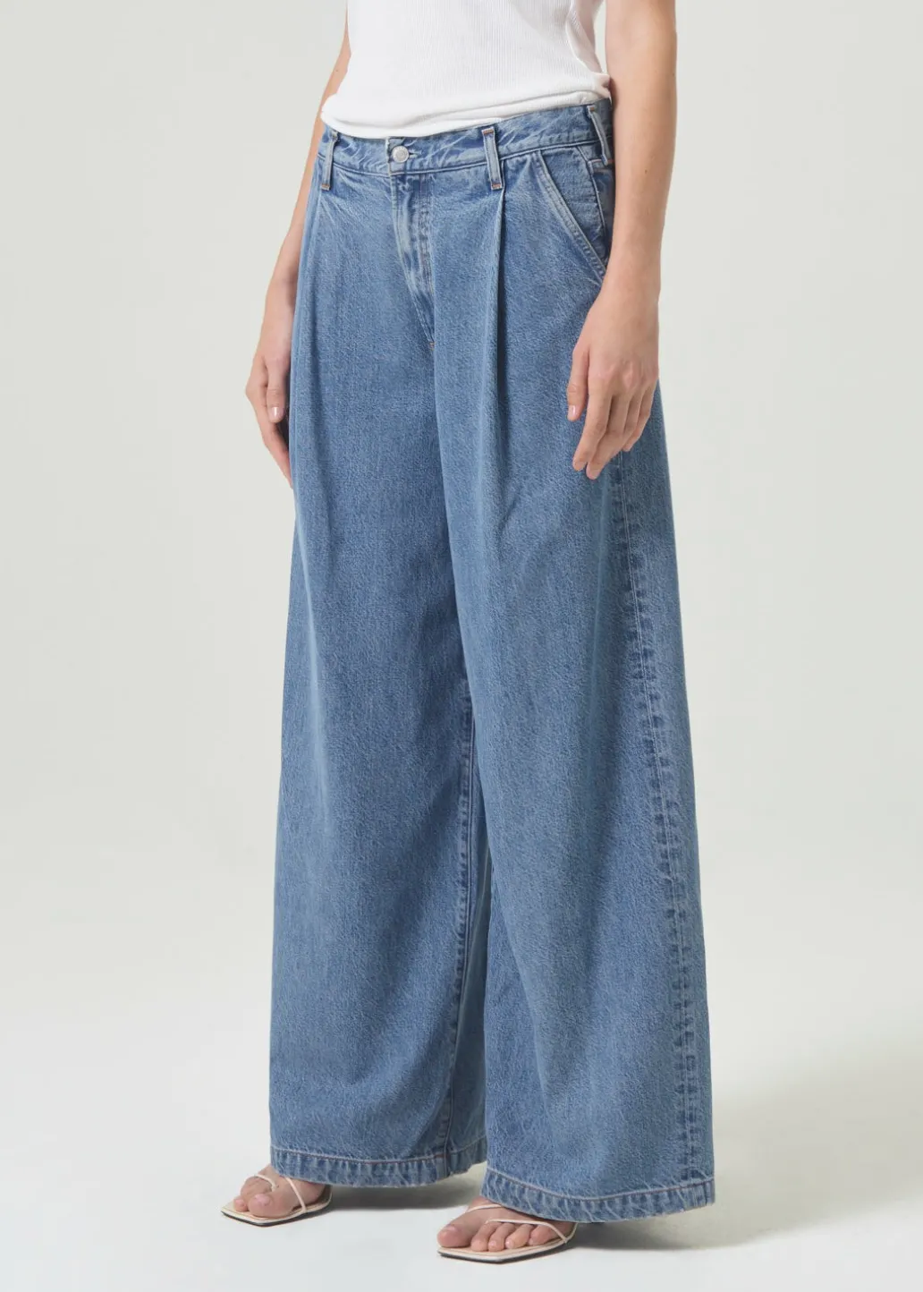 AGOLDE Ellis Trouser In Baffle Hot